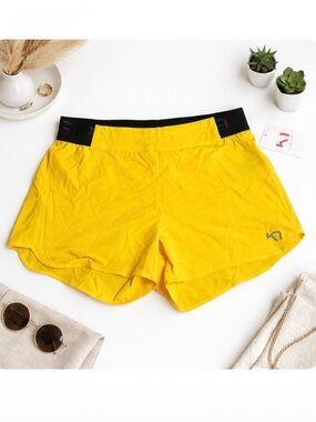 NWT Kari Traa Nora 2.0 Shorts 4” Yellow Lemon